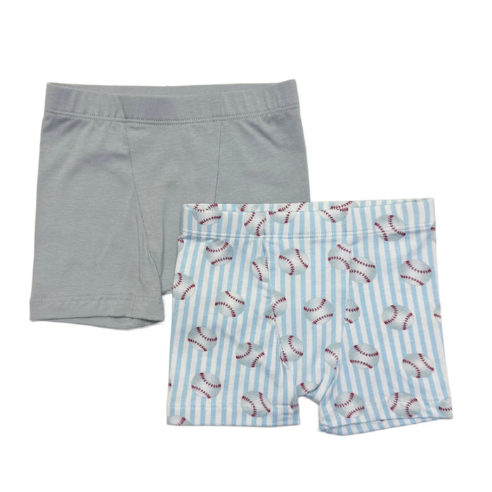 Esme - Boys New Baseball Boxer Set - 2PC