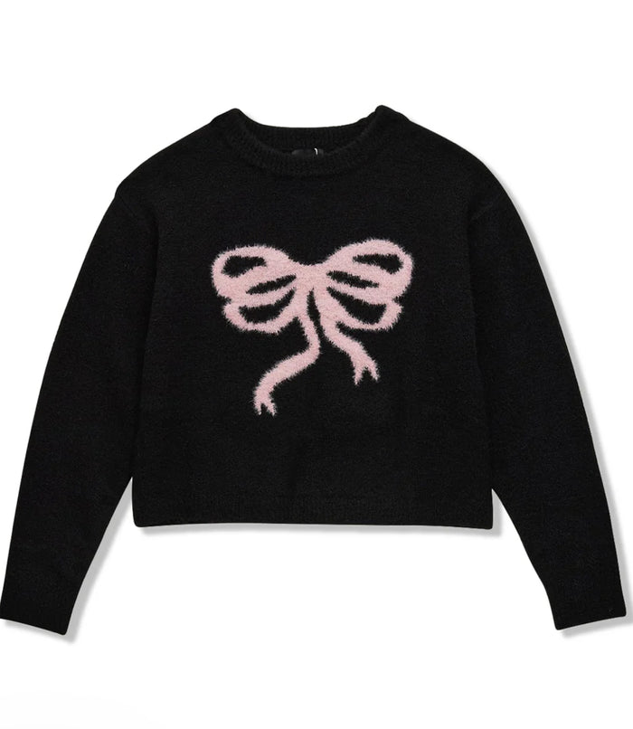 Katie J NYC Girls Tween Maggie Bow Sweater