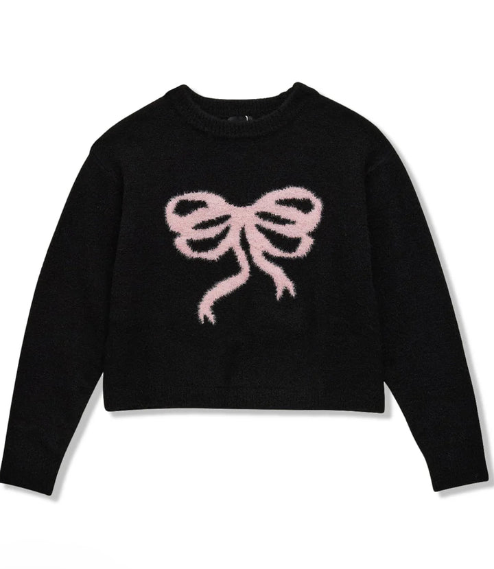 Katie J NYC Girls Tween Maggie Bow Sweater