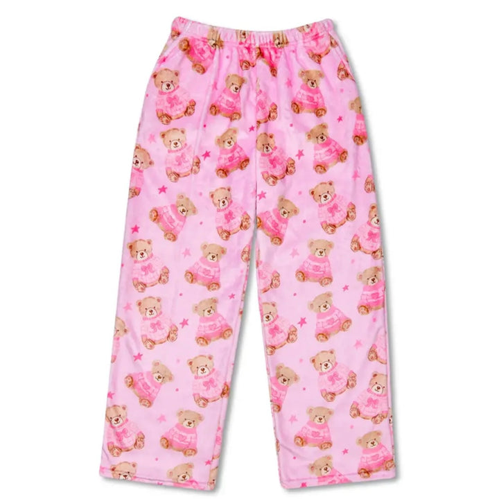 ISCREAM’s Girls Tween Beary Cute Plush Pants