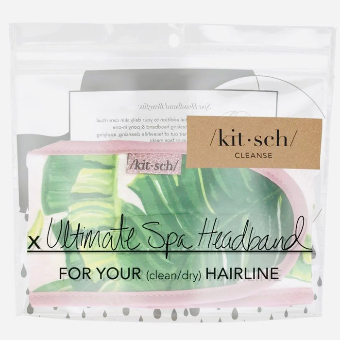 Kitsch Microfiber Spa Headband - Palm Print