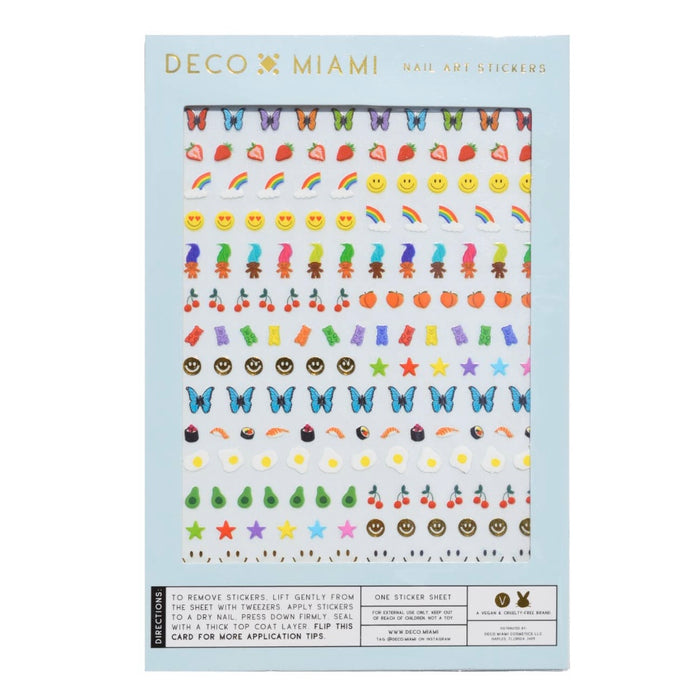 Deco Miami - Sunny Side Nail Stickers