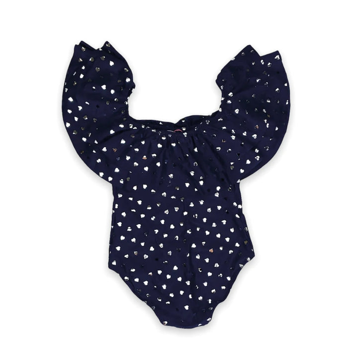 Piccoli Principi - Sissi - Navy Silver Hearts