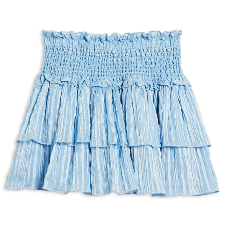 Katie J NYC  Tween Talia Lurex Skirt - Blue Lurex