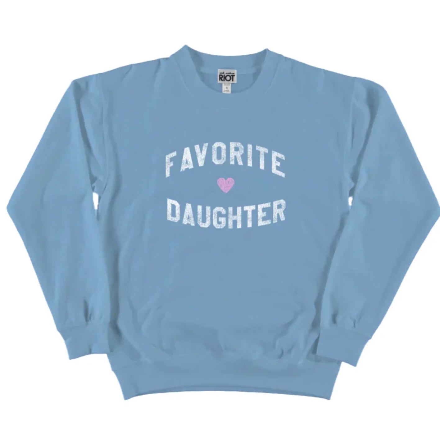 Favorite Daughter Sweatshirt - Light Blue