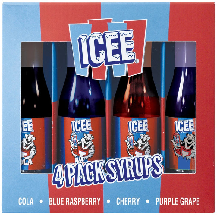 Icee 4 Pack Syrup Set