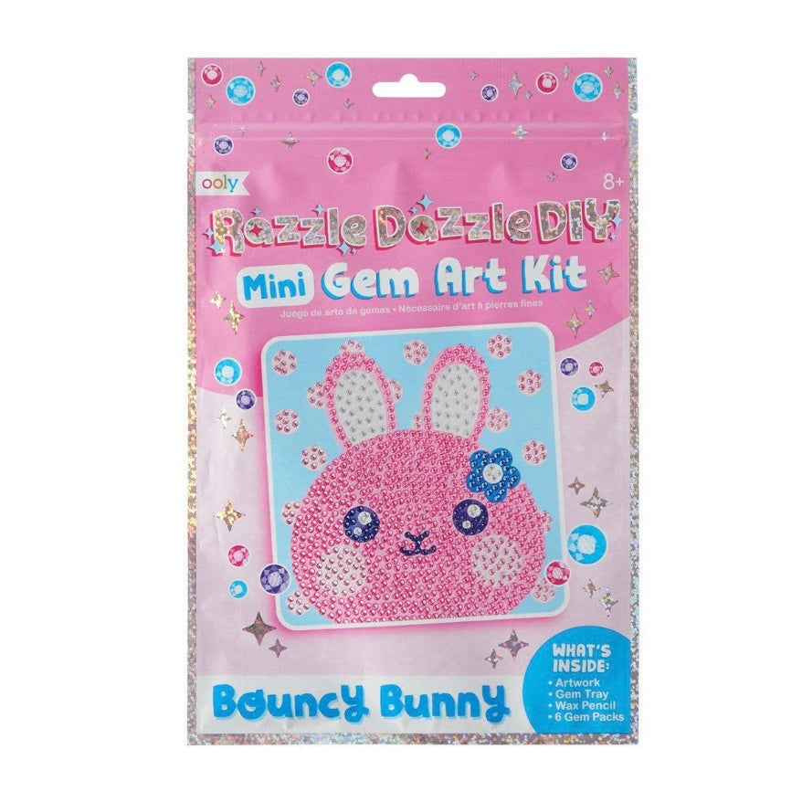 Razzle Dazzle D.I.Y. Mini Gem Art Kit - Bouncy Bunny Razzle Dazzle D.I.Y. Mini Gem Art Kit - Bouncy Bunny