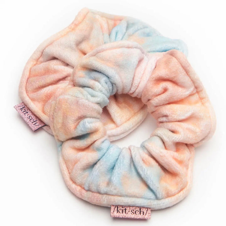 Kitsch Microfiber Towel Scrunchies - Sunset Tie Dye