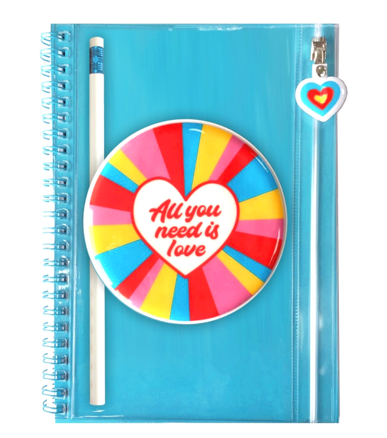 All You Need is Love Pencil Pouch Notebook