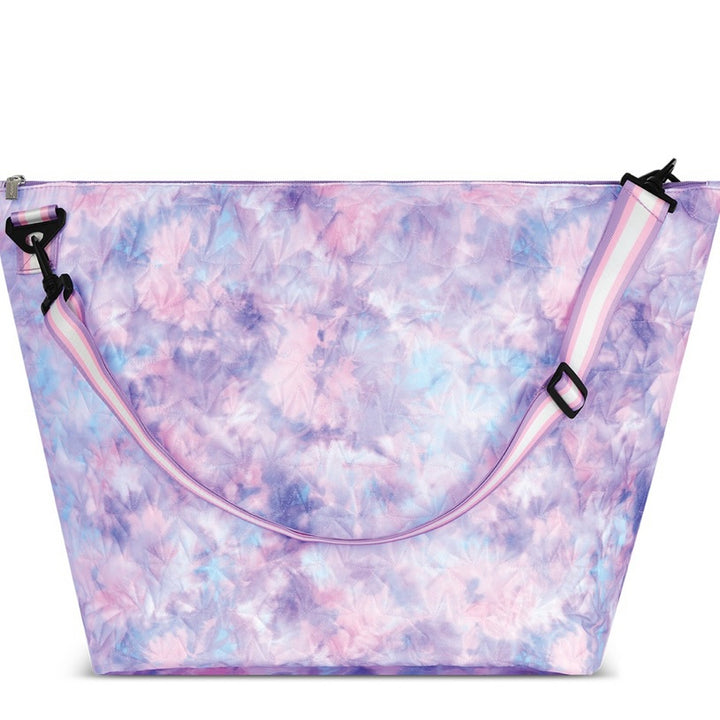 Purple Sky Quilted Star Weekender Tote Bag
