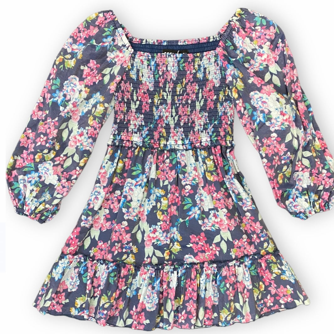 Katie J NYC  Tween Molly Dress - Navy Floral