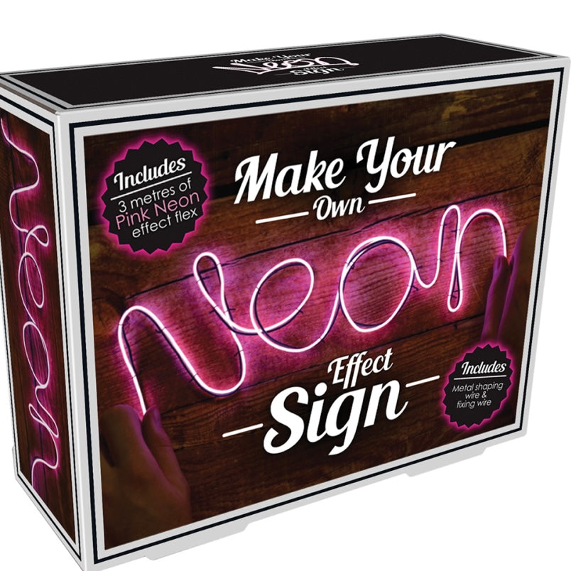 Neon-Effect DIY Light - Pink