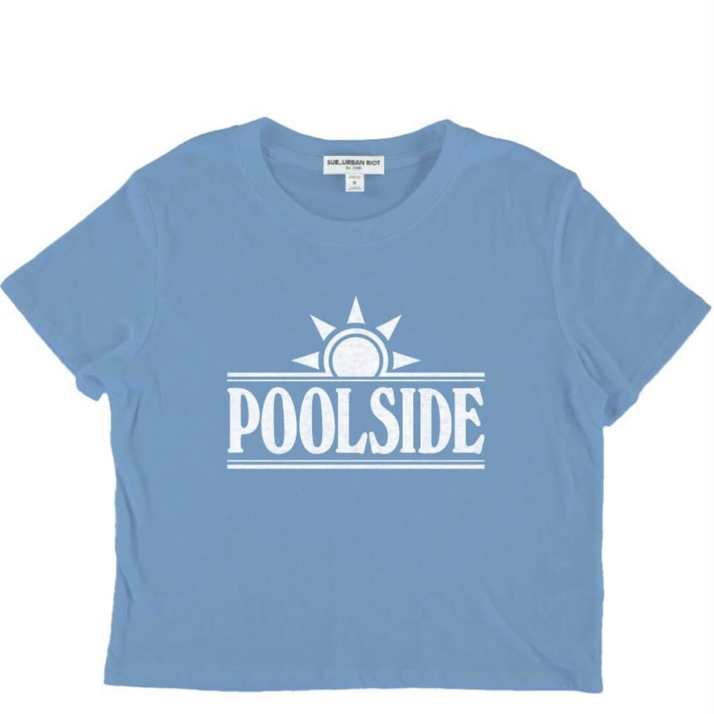 Poolside Crop Tee