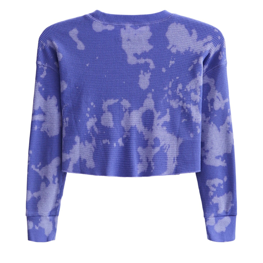 Katie J NYC  Juniors Cooper Waffle Long Sleeve Tee - Peri